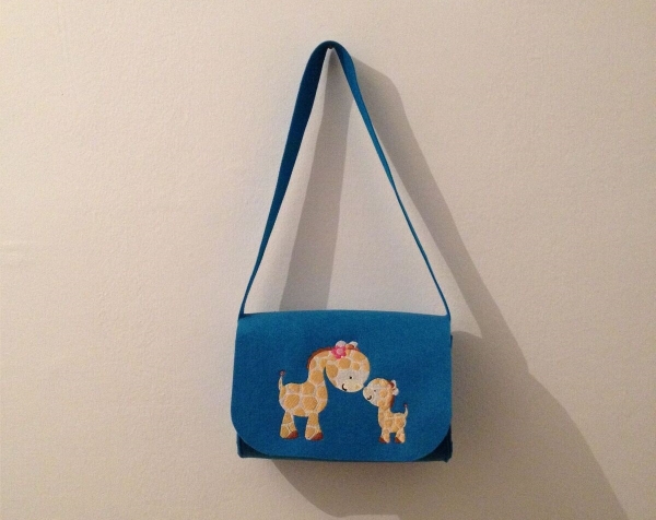 Giraffe Mama und Baby